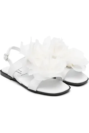 ANDREA MONTELPARE Sandalias con apliques florales