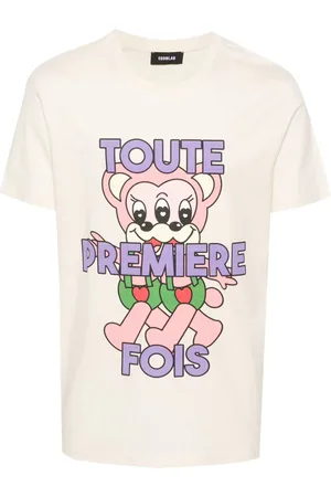 EgonLab Playera con estampado gráfico