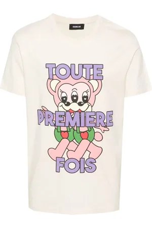 EgonLab Playera con estampado gráfico