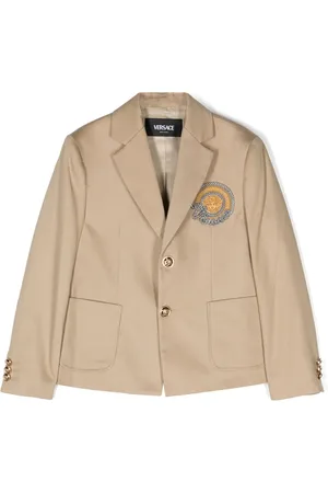 VERSACE Blazer con parche Medusa