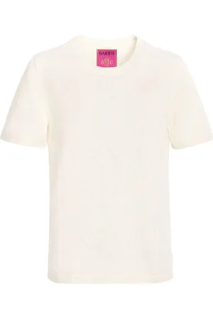 Barrie Playera de tejido fino con cuello redondo