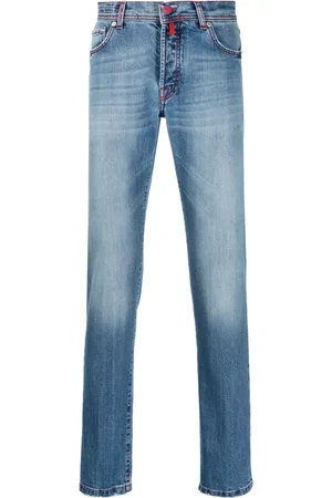 Kiton Jeans rectos con tiro medio