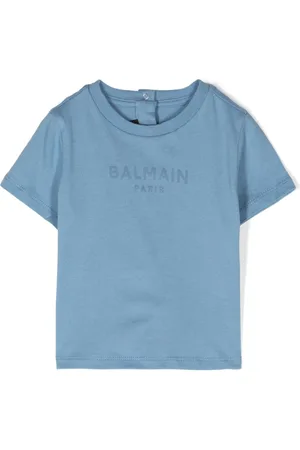 Balmain Playera con logo estampado