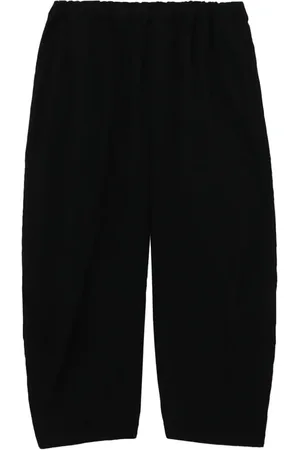 Comme des Garçons Pantalones capri con pretina elástica