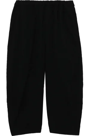 Comme des Garçons Pantalones capri con pretina elástica