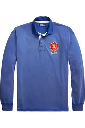 Ralph Lauren Playera tipo polo con aplique del logo
