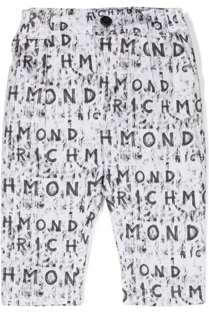 John Richmond Pantalones con logo estampado