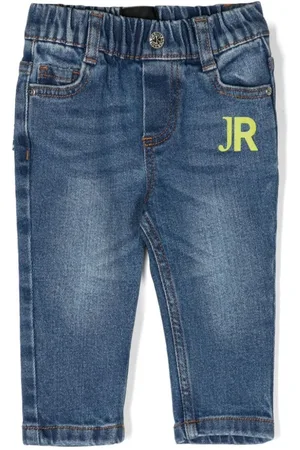 John Richmond Jeans con pretina elástica y logo estampado