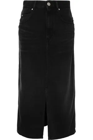 Isabel Marant Falda midi de mezclilla Tilauria