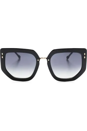 Isabel Marant Lentes de sol con armazón geométrica