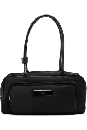 JUUN.J Bolsa de hombro con placa del logo