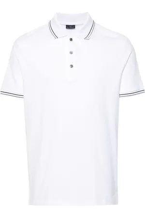 Paul & Shark Playera tipo polo con parche del logo