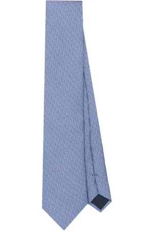corneliani Corbata de seda con motivo en jacquard