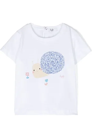Il gufo Playera con estampado gráfico