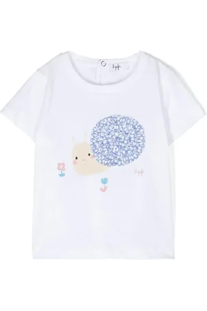 Il gufo Playera con estampado gráfico