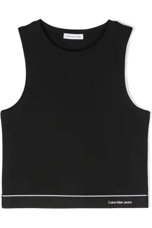 Calvin Klein Camiseta corto con logo en la pretina