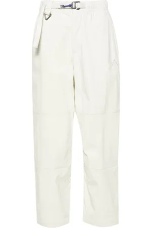 Nike Pantalones rectos con tiro medio