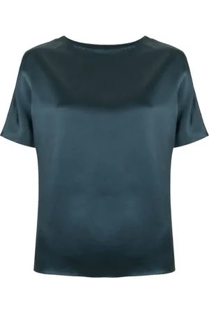 Uma Raquel Davidowicz Playera de seda manga corta