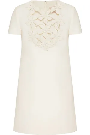VALENTINO GARAVANI Vestido corto Crepe Couture bordado