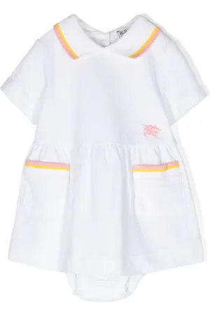 Burberry Vestido estilo playera tipo con estampado Equestrian Knight