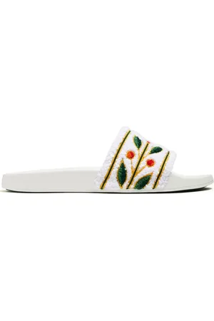 Casablanca Flip flops con detalles bordado