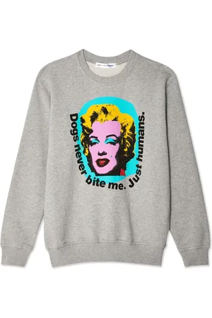Comme des Garçons Sudadera con estampado gráfico