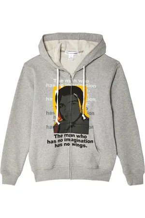 Comme des Garçons Hoodie con estampado gráfico