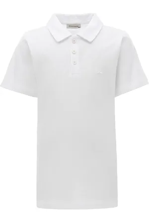 M. Moustache Playera tipo polo con logo bordado