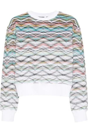 Missoni Sudadera entretejida en zigzag
