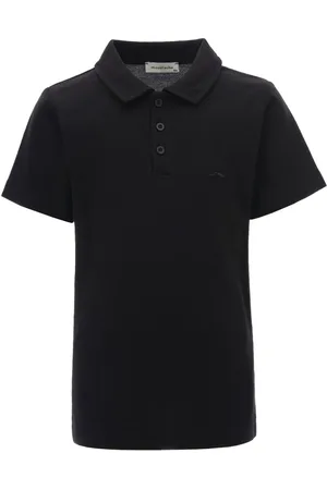 M. Moustache Playera tipo polo con logo bordado