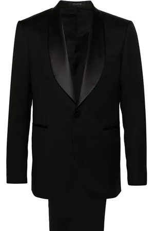 TAGLIATORE Blazer con botones y solapas de esmoquin