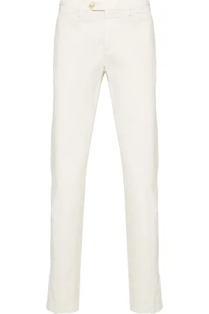 CANALI Pantalones slim con pinzas