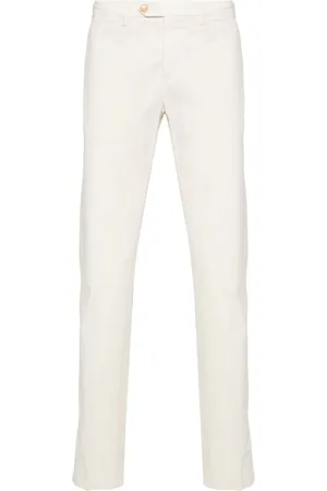 CANALI Pantalones slim con pinzas