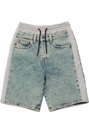 Diesel Shorts de mezclilla con doble capa