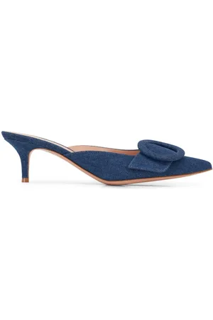 Gianvito Rossi Mules de mezclilla Portofino con tacón de 55mm