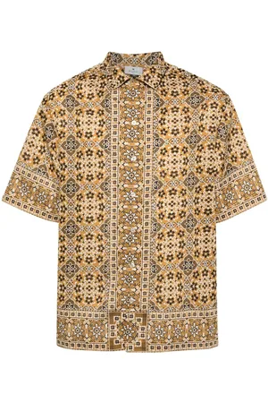 Etro Camisa con estampado de mosaico