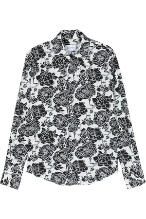 Canaku Camisa con estampado floral