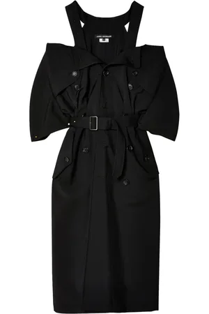 JUNYA WATANABE Vestido midi estilo gabardina