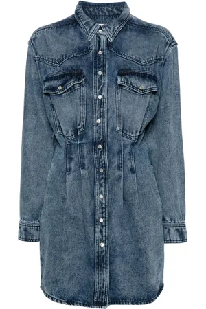 Isabel Marant Vestido corto de mezclilla Liliko