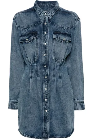 Isabel Marant Vestido corto de mezclilla Liliko