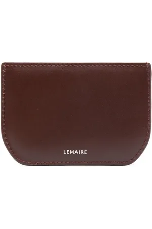 LEMAIRE Tarjetero con logo estampado