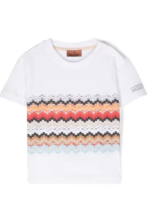 Missoni Playera con estampado en zigzag