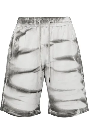 Feng Chen Wang Shorts deportivos con estampado tie-dye