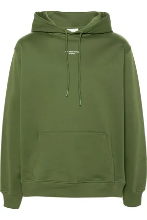 Drôle de Monsieur Hoodie con eslogan estampado