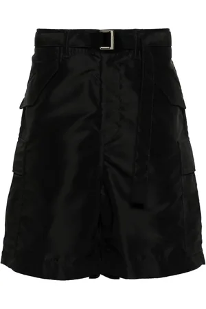 SACAI Shorts cargo con cinturón