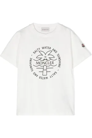Moncler Playera con logo estampado