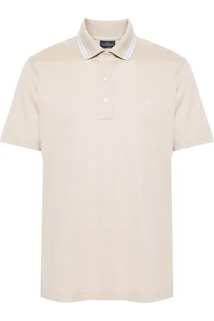 Paul & Shark Playera tipo polo de piqué con parche del logo