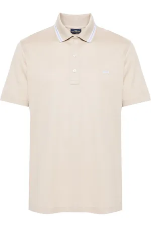Paul & Shark Playera tipo polo de piqué con parche del logo