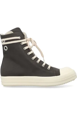 Rick Owens Tenis altos con agujetas