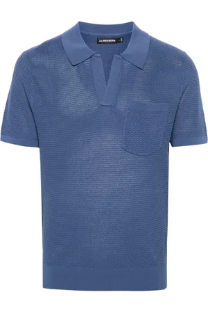 J Lindeberg Playera tipo polo tejida Ben Open